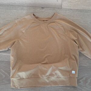 Vuori golden yellow Brown Crew